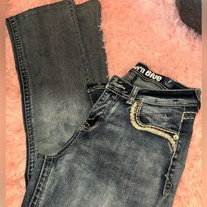 ariat western wear jeans size 7 x 27 bootcut